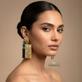 Gold Kundan Jhumki Earrings | Traditional Indian Jewellery