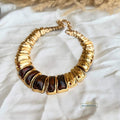 golden-brown-statement-necklace