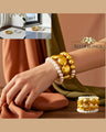 golden-hand-accessory-bracelets