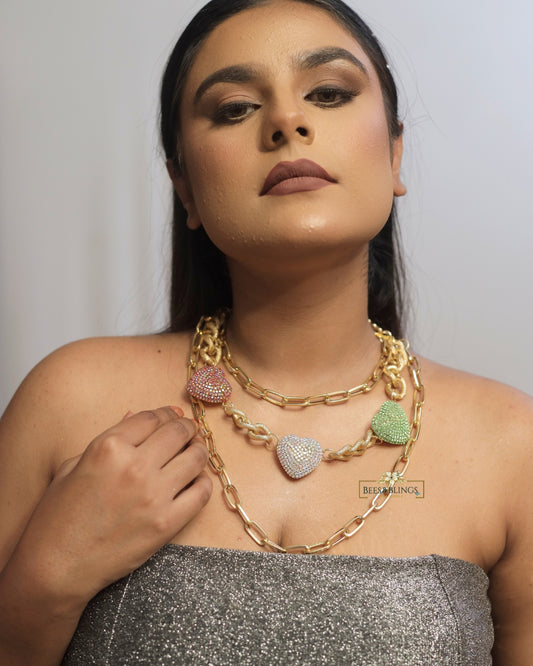 golden-heart-statement-necklace