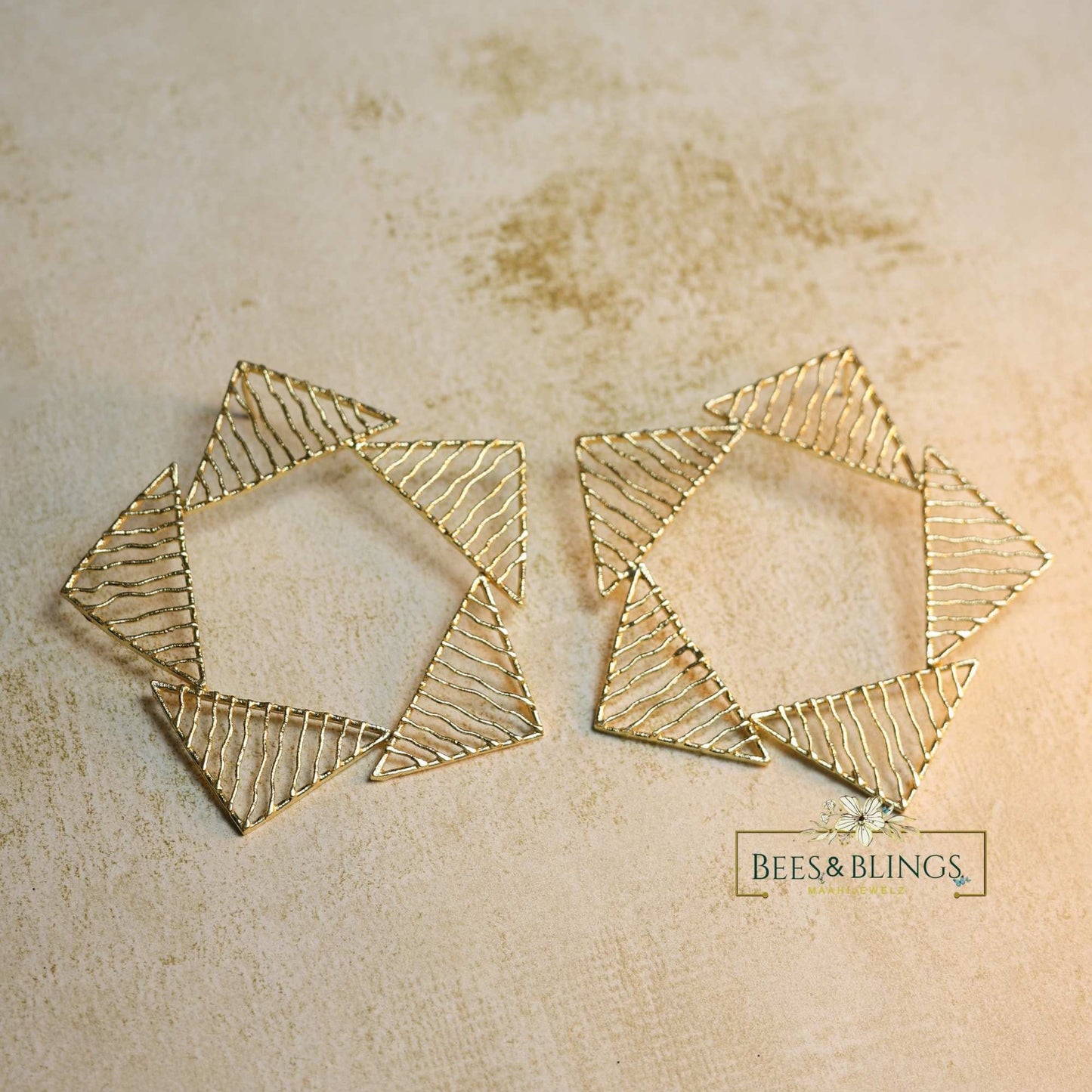 golden-hoops-casual-earrings