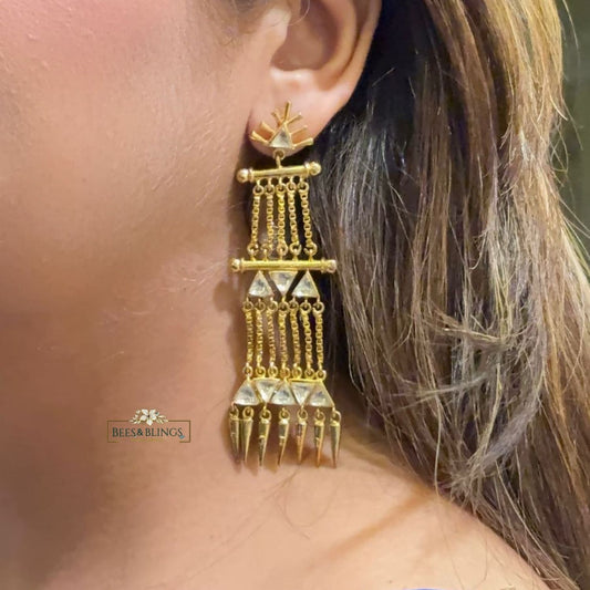 golden-kundan-tassels-earrings
