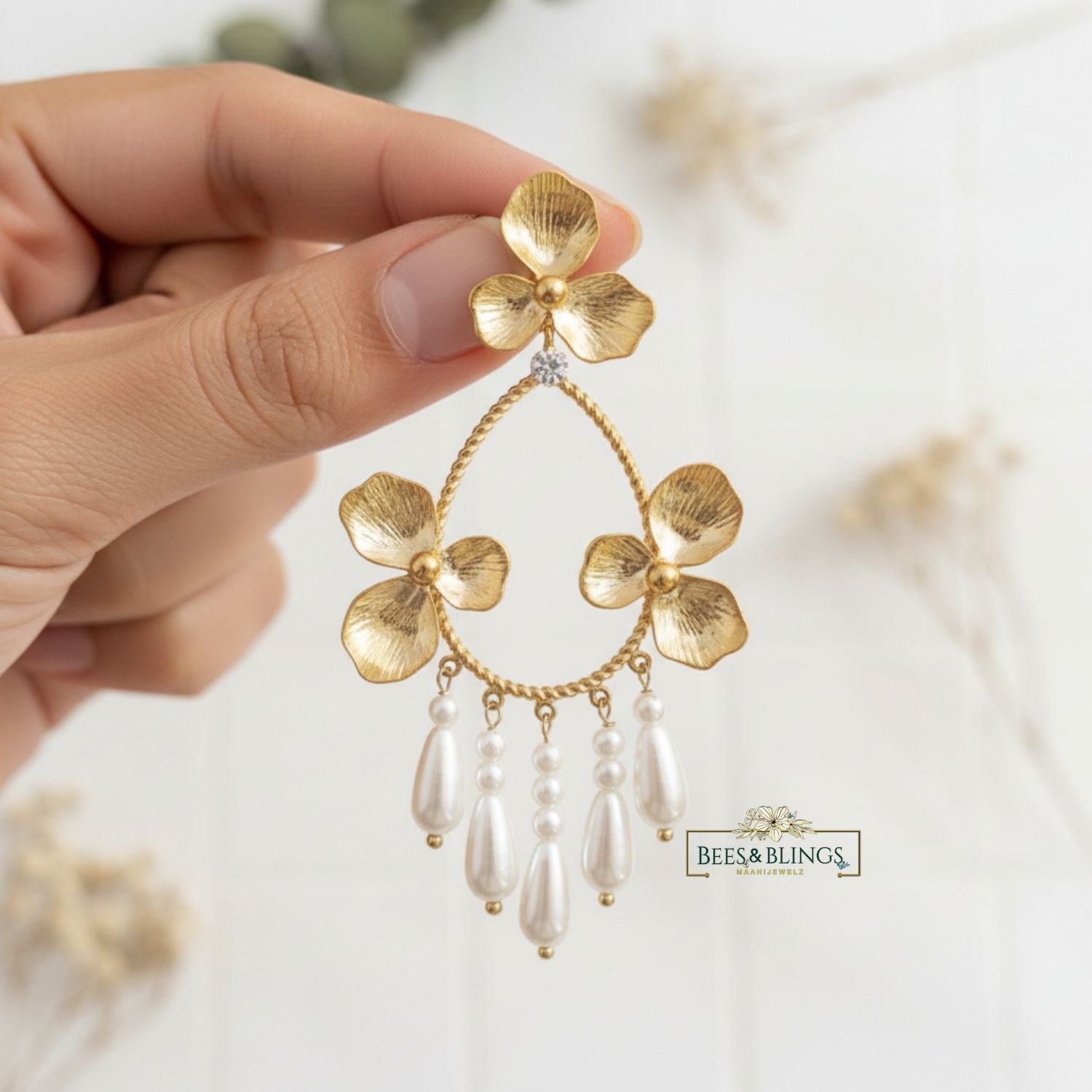golden-pearl-drop-earrings