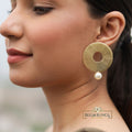 golden-pearl-hoops-studs 