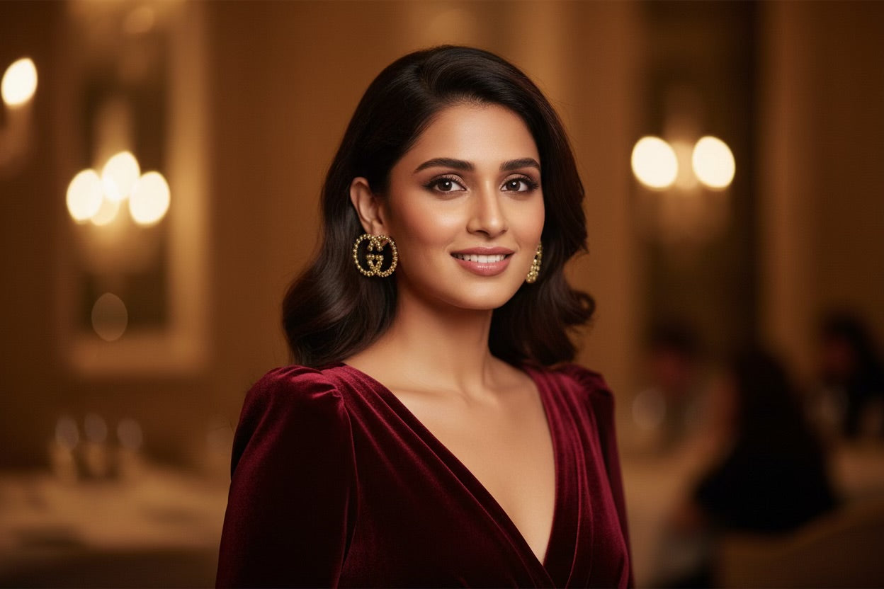 golden-statement-earrings