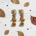 golden-wedding-jhumkas