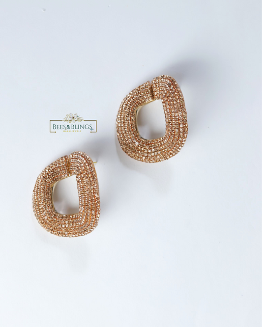 golden_chunky_studs_earrings