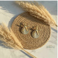 Golden Starfish Statement Earrings