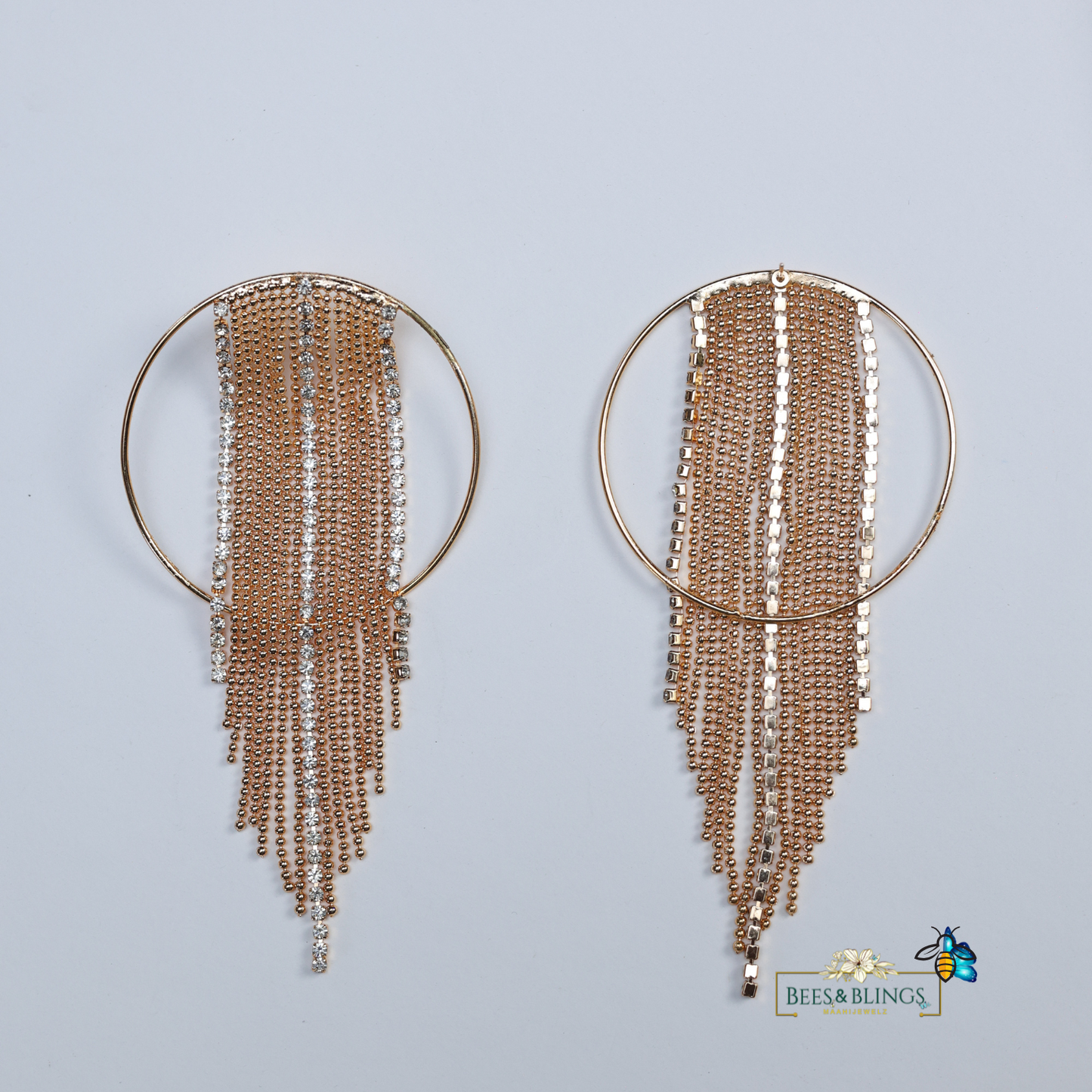 golden-party-tassel-earrings
