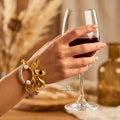Golden Charm Premium Handcuff Bracelet
