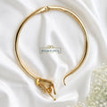 Gold Statement Collar Necklace