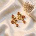Orange Ethnic Earrings