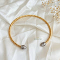 Golden Collar Statement Necklace