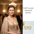 Party Wear Crystal Statement Facelet