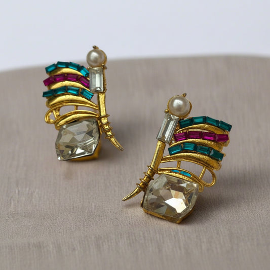 multicolour_studs_earrings