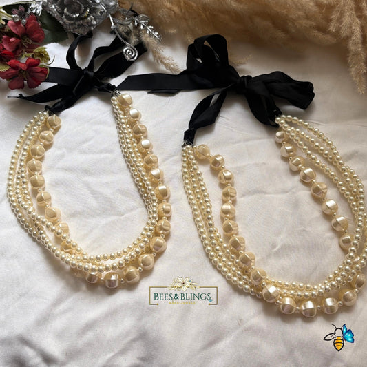 layered pearl necklace