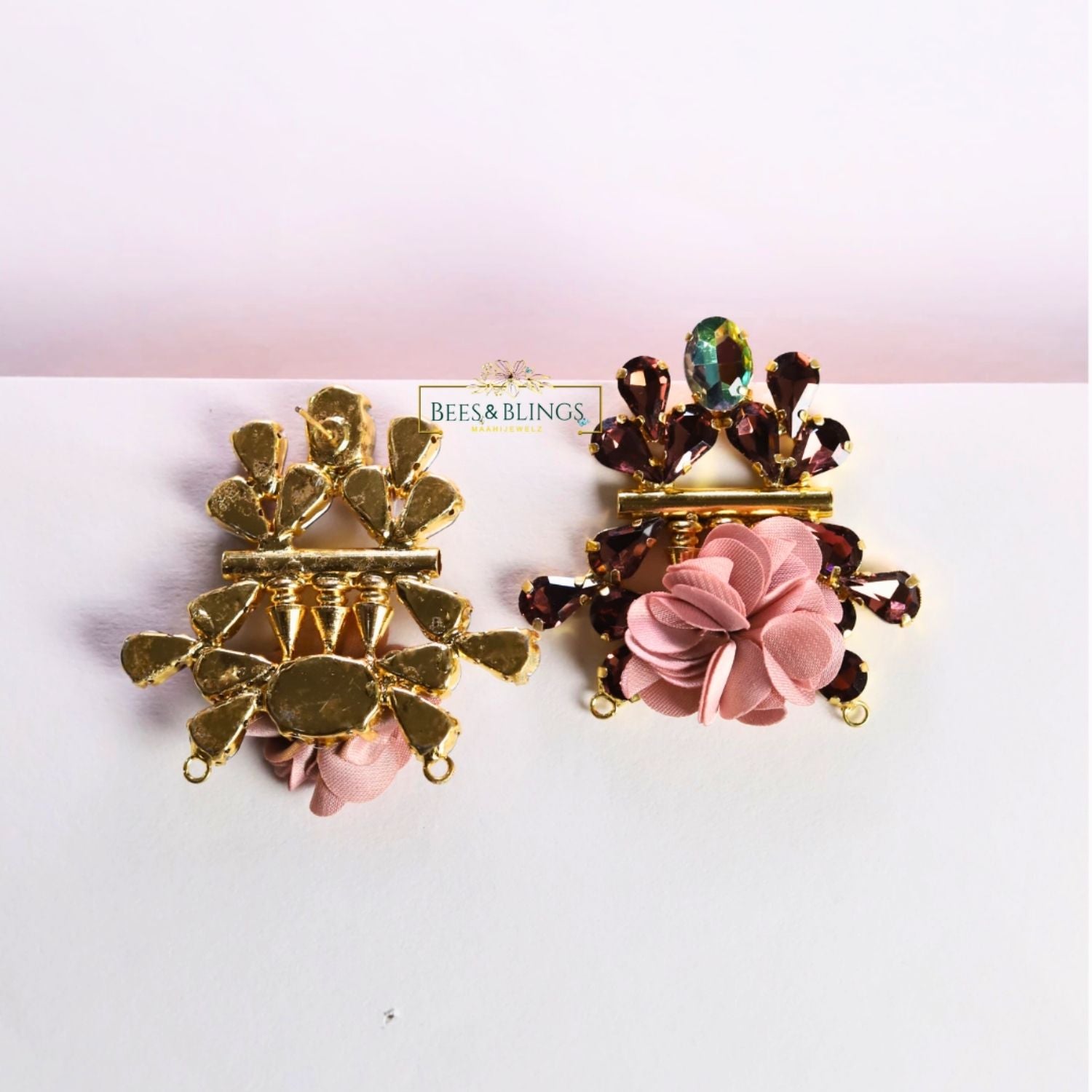 pink-floral-statement-earrings-back