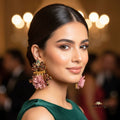 pink-party-earrings