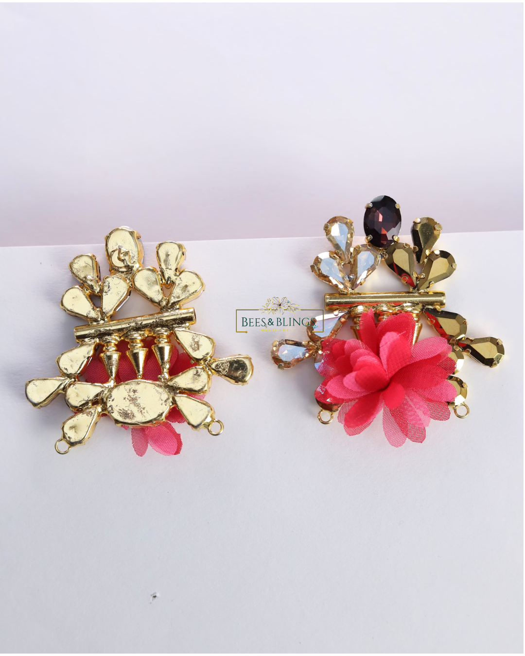 NOURA-FLORAL-PARTY-STUD EARRINGS