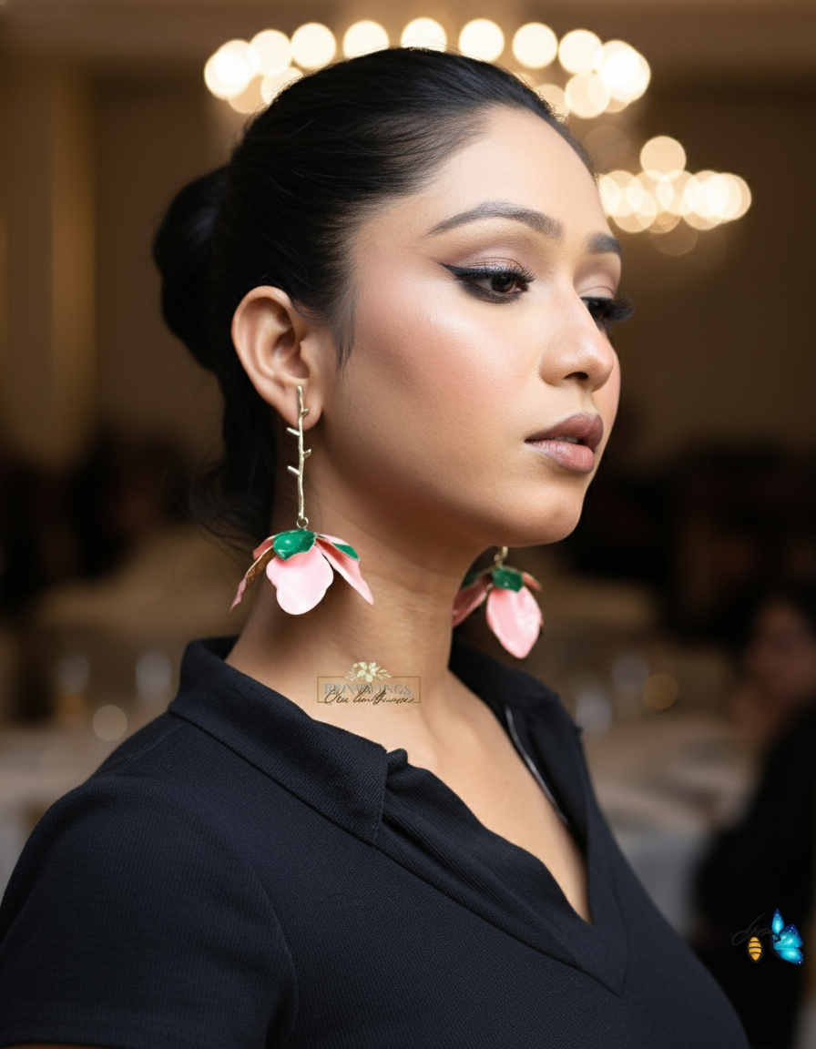 floral-partywear-earrings