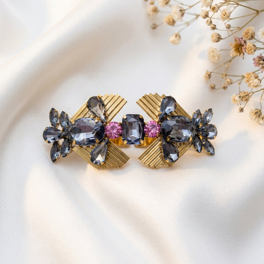 Golden Party Statement Ring