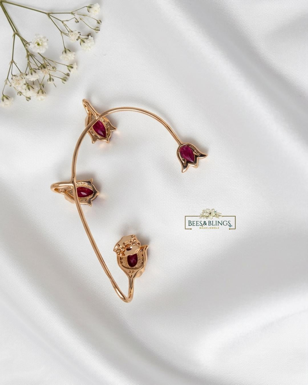 red_stone_earcuff