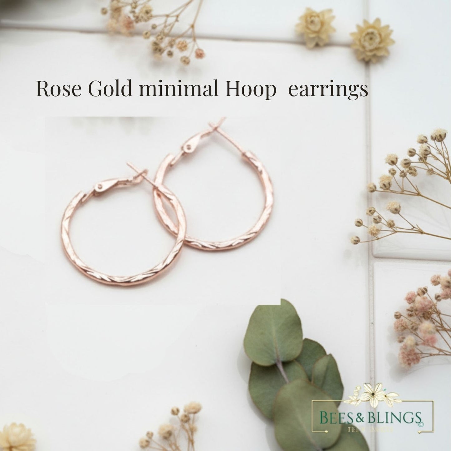Golden everyday Hoop Earrings