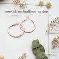 Golden everyday Hoop Earrings