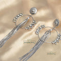silver-tassel-long-earrings