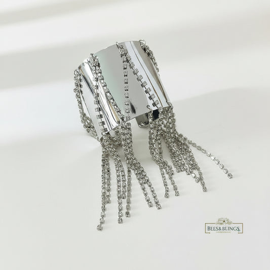 silver bracelets hand accessory