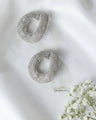 Silver Chunky Statement Earrings
