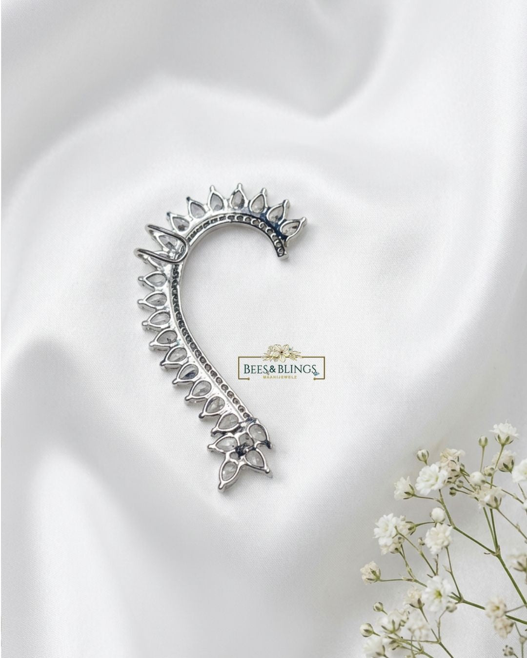 silver_rhinestone_statement_earcuff