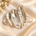 Silver Palm Cuff Accessory