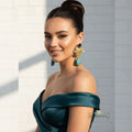 turquoise-gold-plated-statement-earrings