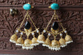 turquoise-handmade-chandelier-statement-earrings