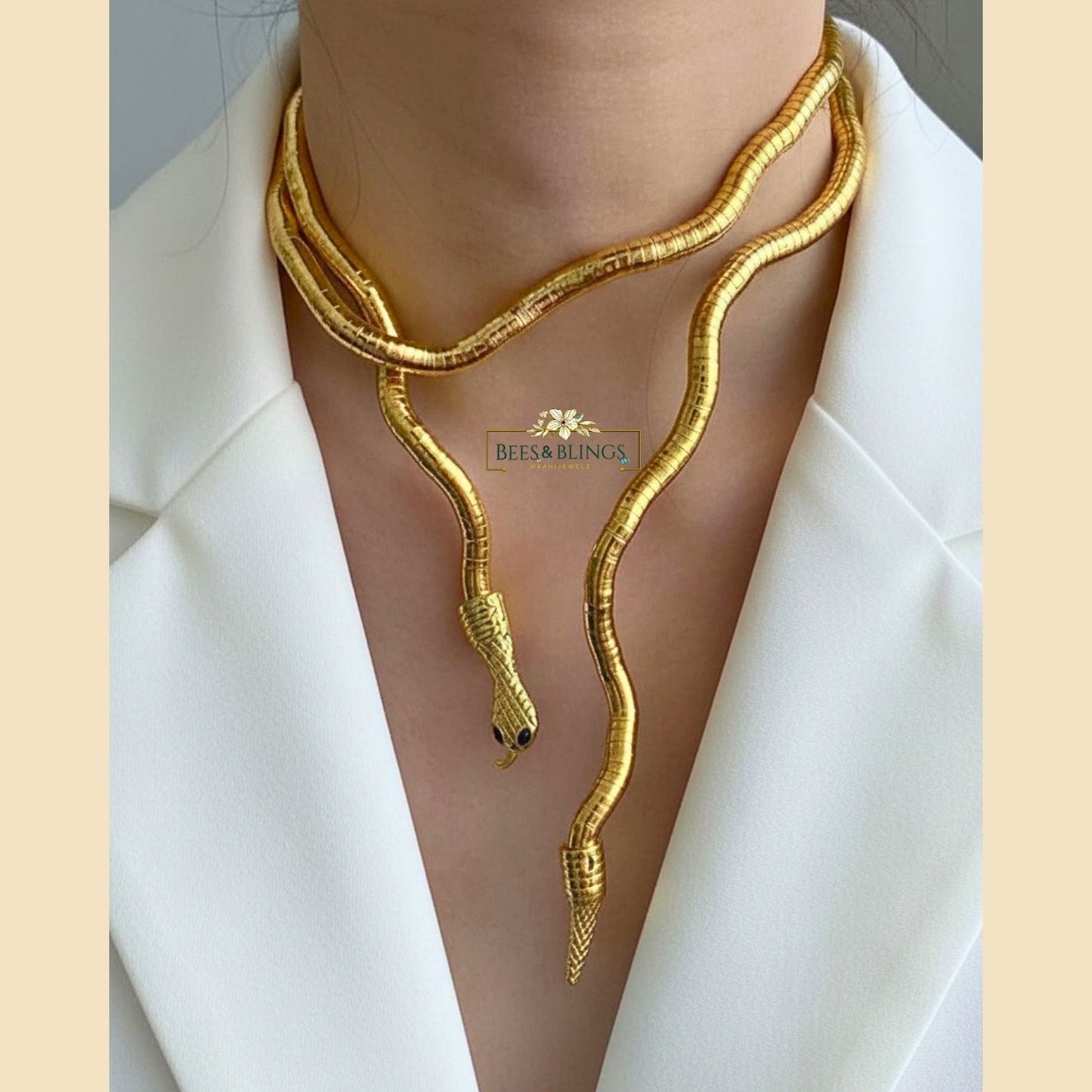 gold-snake-choker-necklace