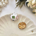 Enamel-Stud-statement-Earrings