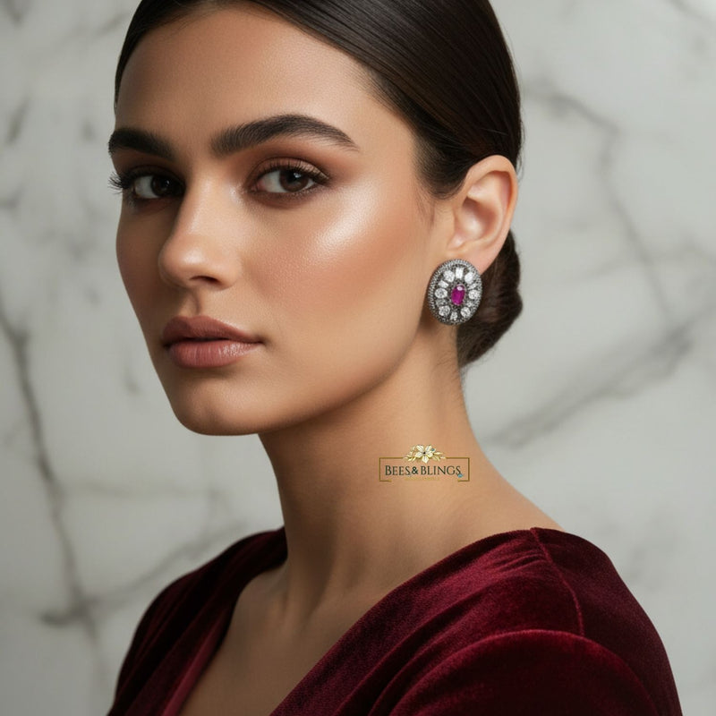Ad-stud-earrings