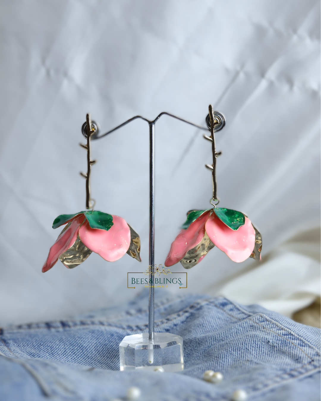 floral-partywear-earrings